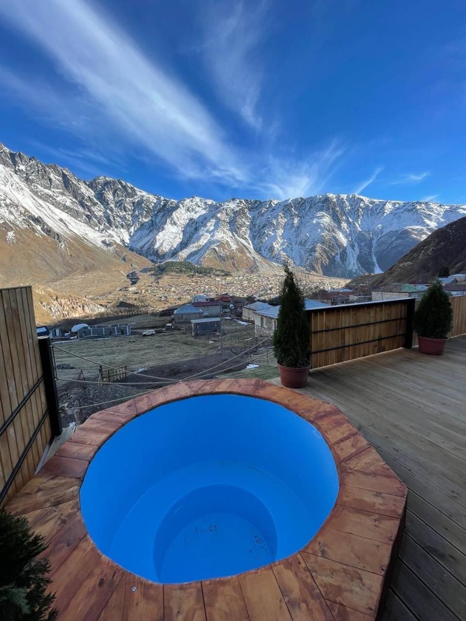 Villa Gabua Glamping à Kazbegi Extérieur photo