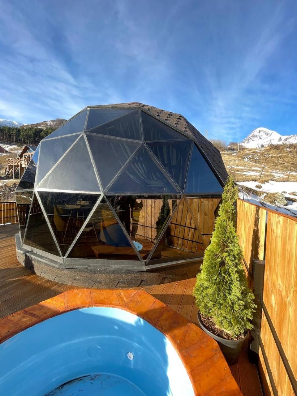 Villa Gabua Glamping à Kazbegi Extérieur photo